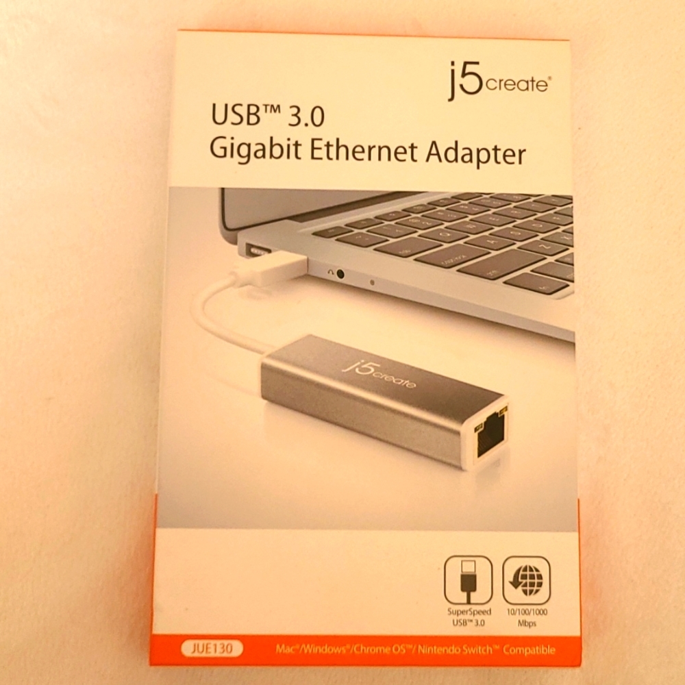 USB 3.0 Gigabit Ethernet Adapter